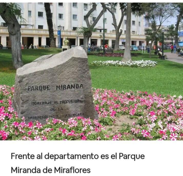 Acogedor Deparmento Cerca Ovalo Miraflores *